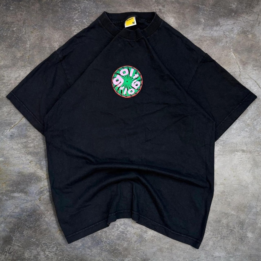 Golfwang 2010s Spiral Logo Tee Men's Size Medium Tyler The Creator Streetwear